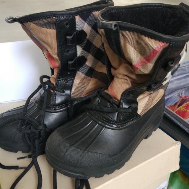 Authentic Burberry Boots for girls Babies Kids Babies Kids