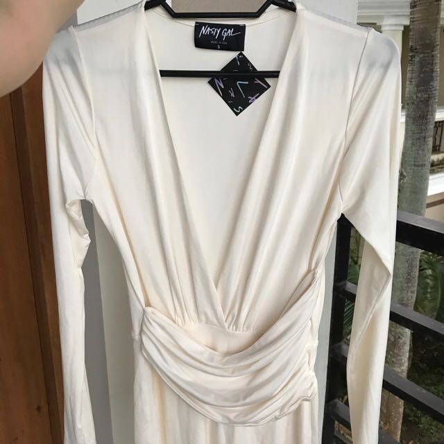 nasty gal white dress