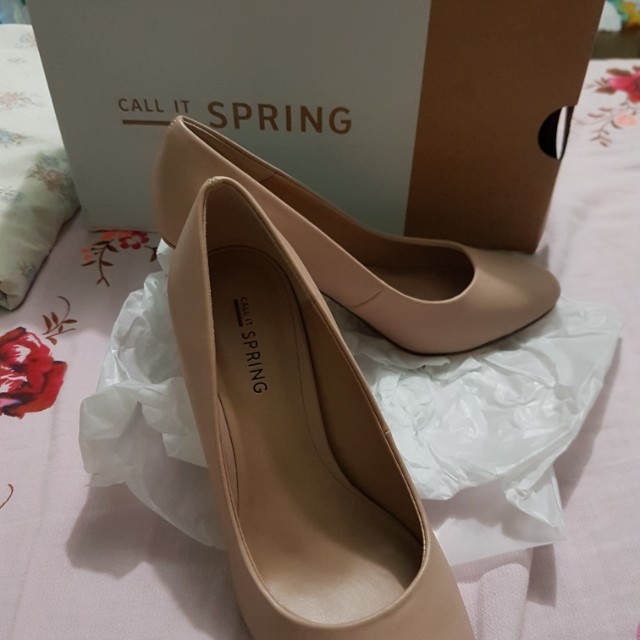 natural colour heels