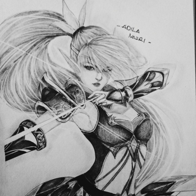 Character From Mobile Legend A4 Size Everything Else Others On Carousell