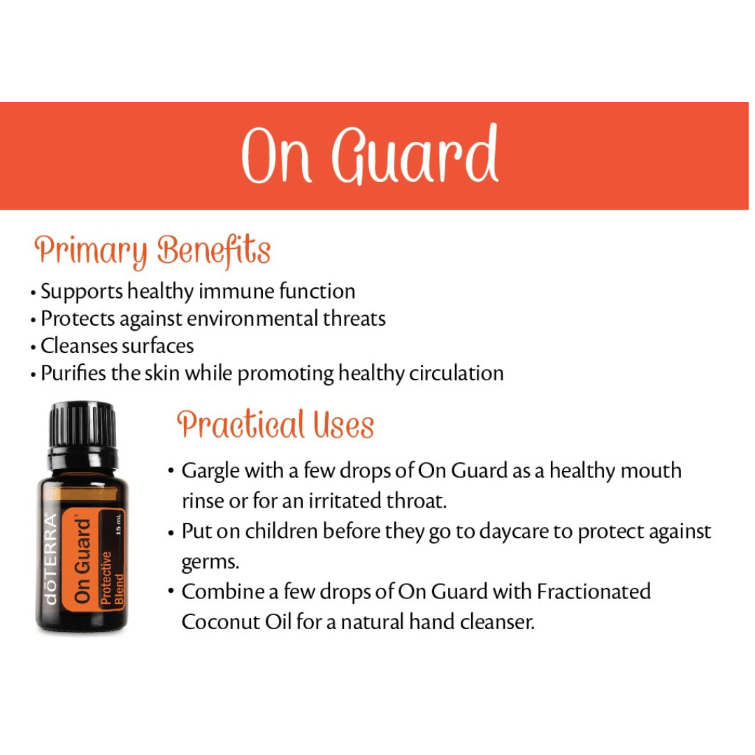 doTERRA On Guard Uses and Benefits