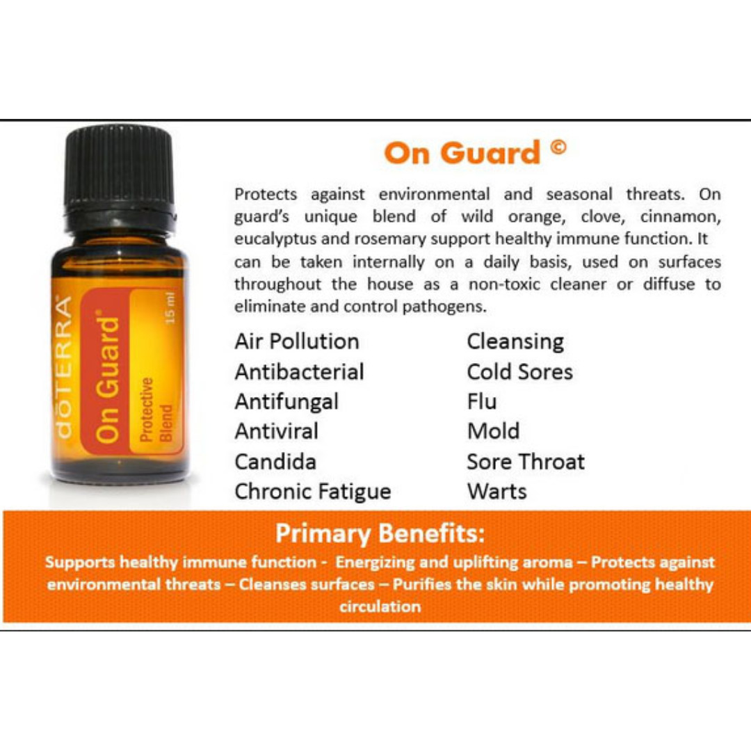 doTERRA On Guard Uses and Benefits