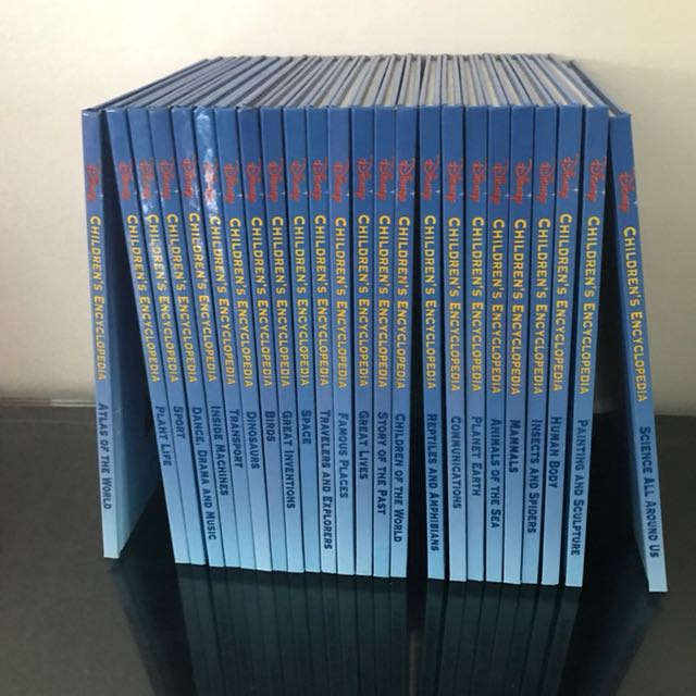 Encyclopedia (Category: Storybooks) located in Singapore. Submitted by _kuro_ (Listing ID 136811618, Image 2). Description: $100 per set.