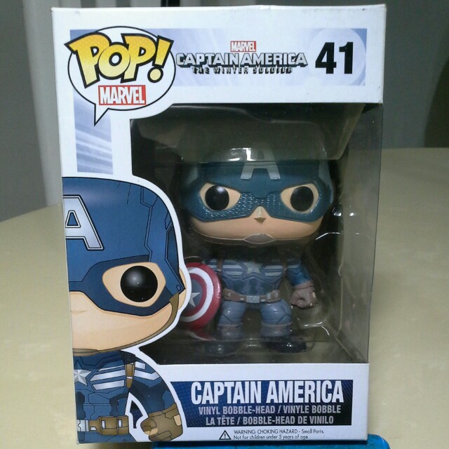 Funko Pop Captain America Winter Soldier 41 Toys Games Bricks