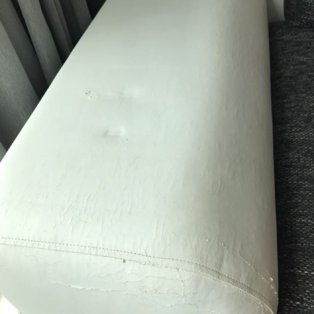 Grey / White Sofa for free, self pick up., Furniture & Home Living