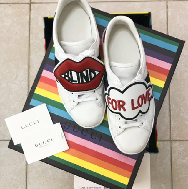 blind for love sneakers