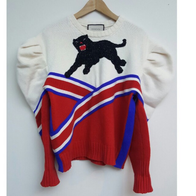 gucci sweater panther