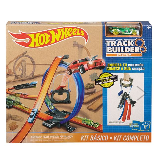 hot wheels track builder system starter kit