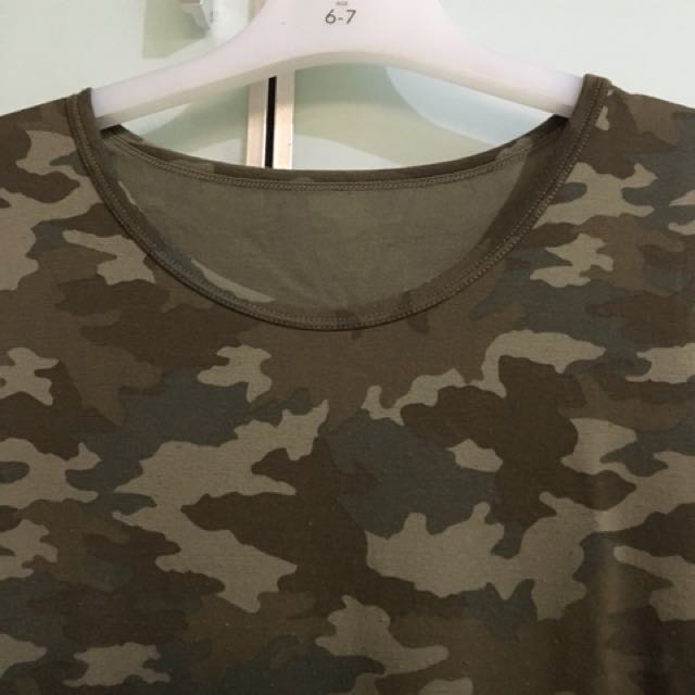 Kaos Motif Army Uniqlo Babies Kids Boys Apparel On Carousell
