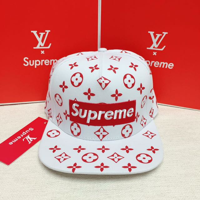 Louis Vuitton Supreme Cap, Luxury, Accessories on Carousell