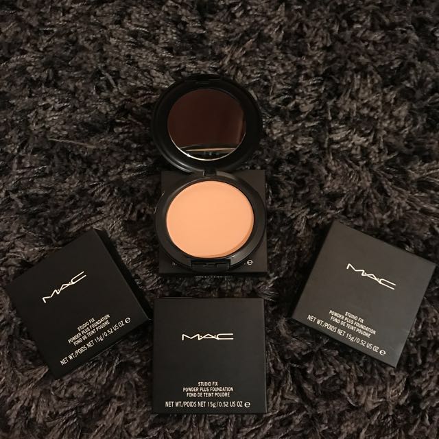 MAC Studio fix powder plus foundation (Category: Makeup) located in Manila. Submitted by foxydivas (Listing ID 136736931, Image 1). Description: brand new.