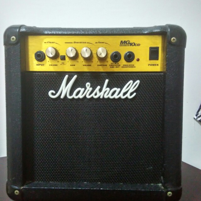 Marshall MG10CD Guitar Amp, Hobbies & Toys, Music & Media, Music