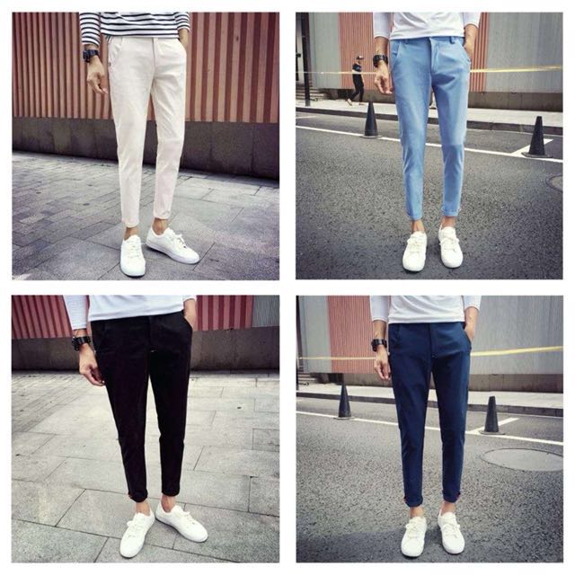 skinny fit ankle length pants