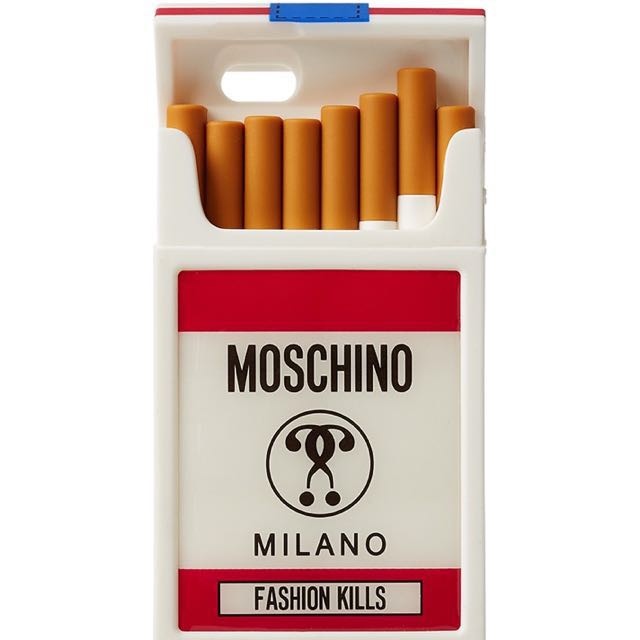 Moschino Cigarette Packet Iphone 6 Case Mobile Phones Tablets Mobile Tablet Accessories On Carousell
