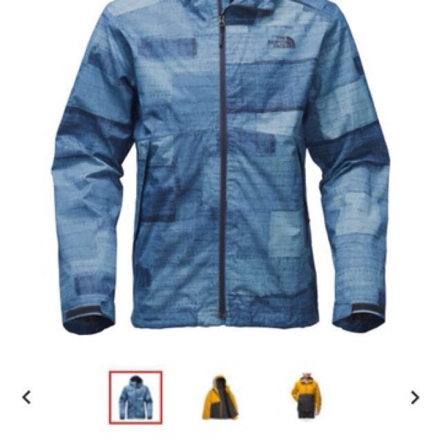 the north face men's millerton rain jacket