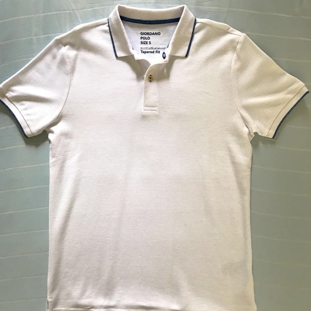 giordano polo tapered fit