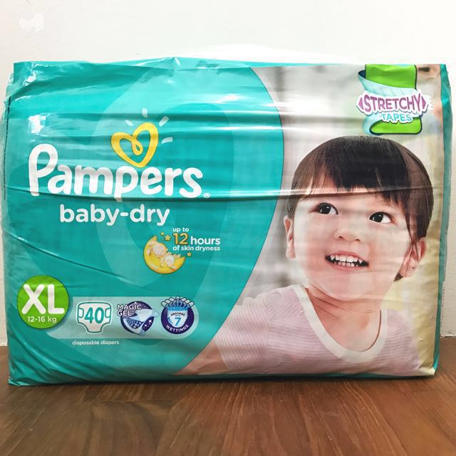 pampers dry xl price