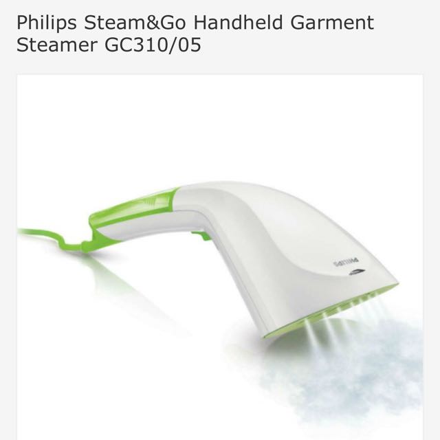 philips steam&go steamer gc310