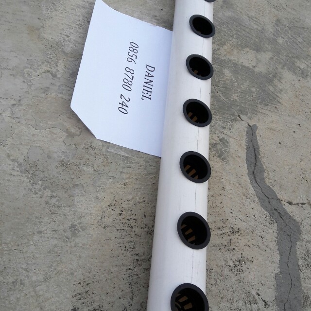 Pipa Pvc Hidroponik 9 Lubang Gardening On Carousell