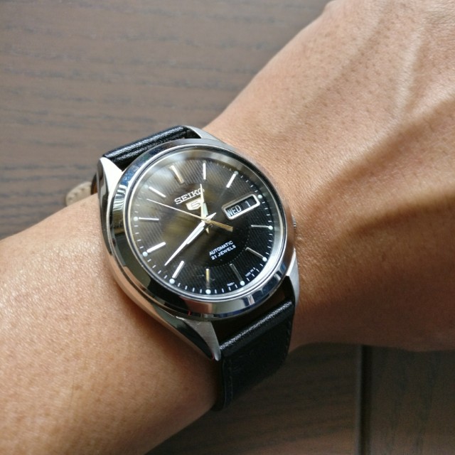 seiko 5 snkl23 blue dial