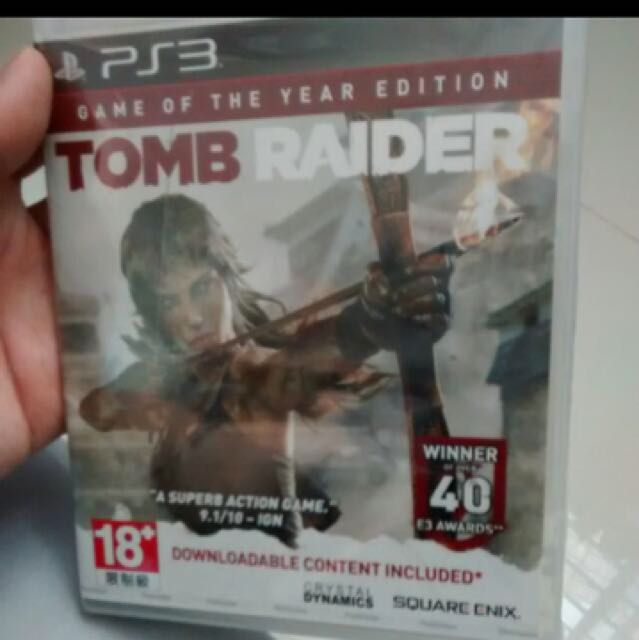Ps3 Tomb Raider Game Of The Year Edition, Video Gaming, Video Games,  Playstation On Carousell
