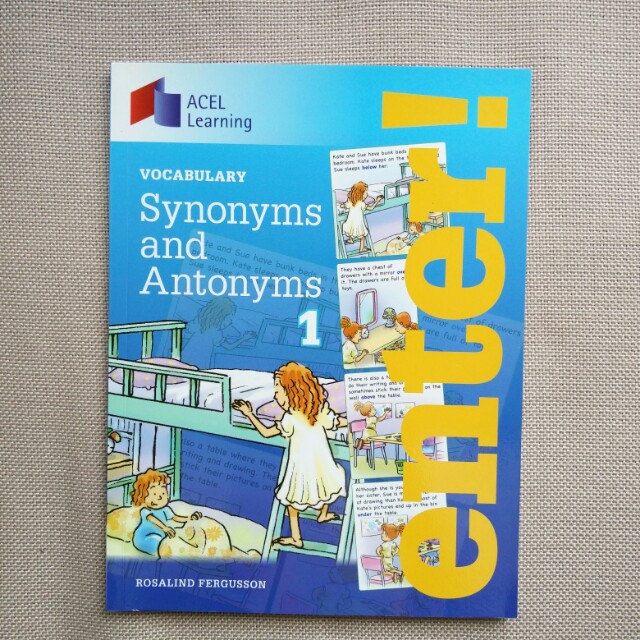 Synonyms and Antonyms 1, Books & Stationery, Children's Books on