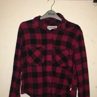 Garage Cropped Flannel