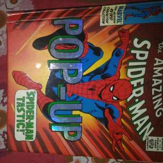 Spiderman pop up comics