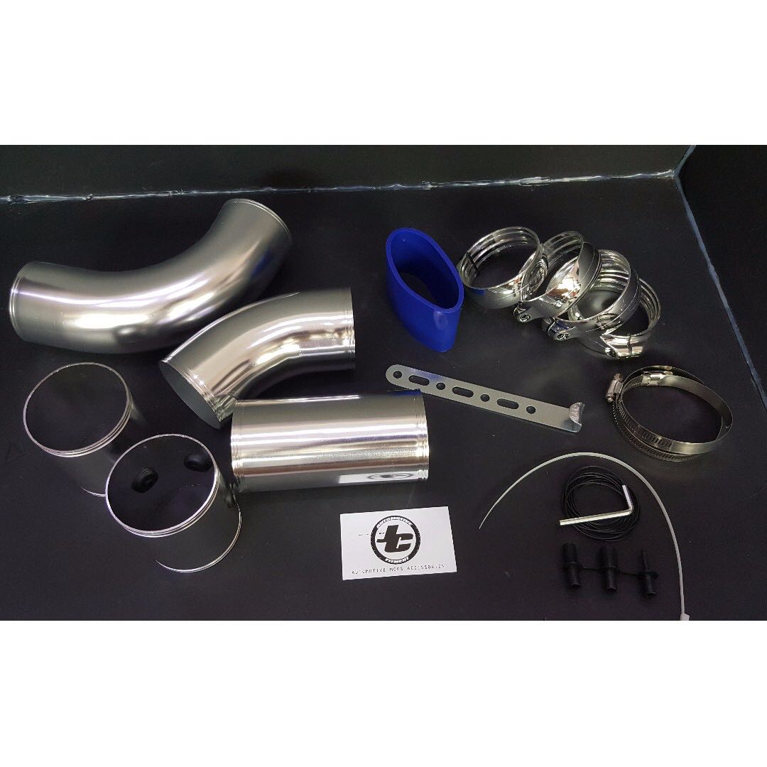 3" UNIVERSAL ALUMINIUM COLD AIR INTAKE RAM PIPE, Car Accessories on