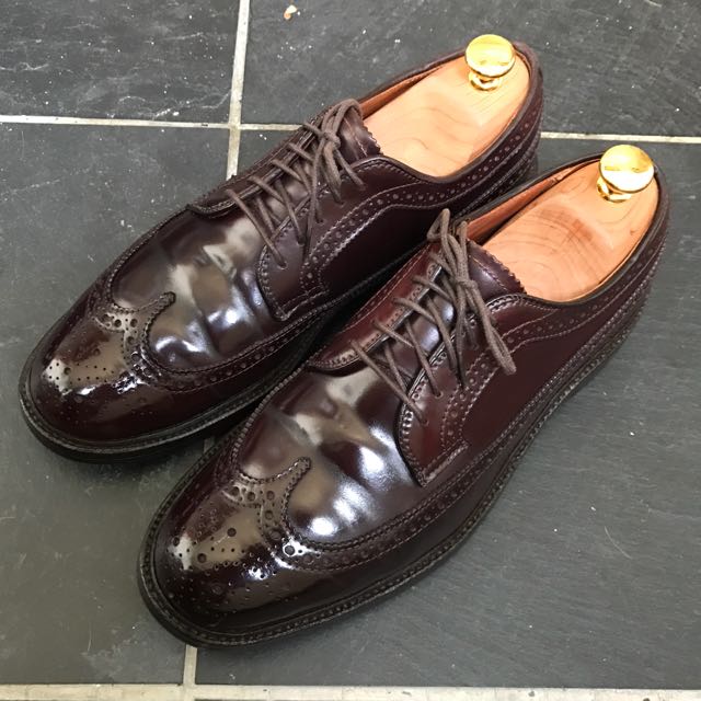 Alden Longwing Cordovan Derby Blucher Men S Fashion Footwear