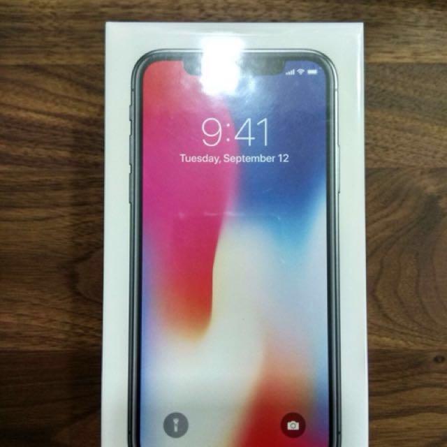 Apple Iphone X 256gb Grey Apple Sg Set Unactivated Mobile Phones Tablets Iphone Others On Carousell