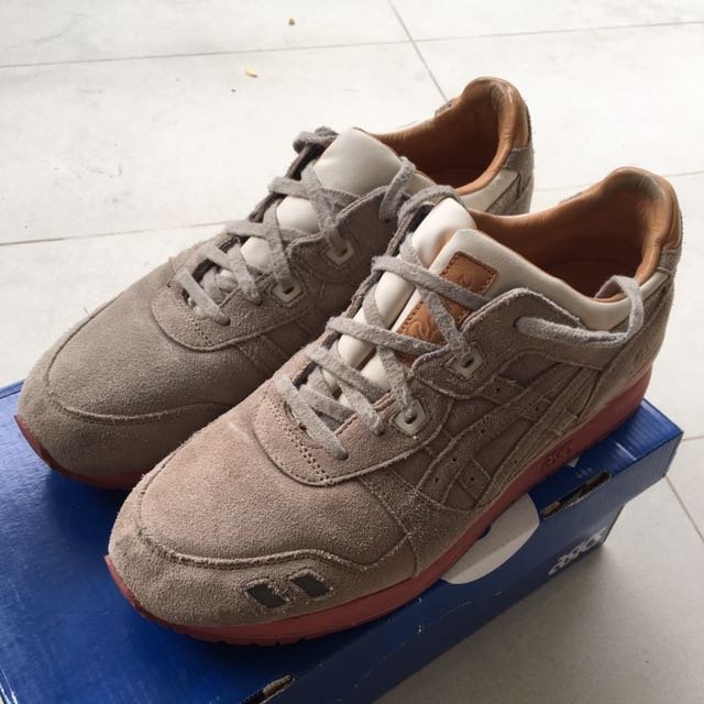 Authentic Asics x Packer Shoes Gel Lyte 3 GL3 Dirty Buck Men s Fashion Footwear Sneakers on Carousell