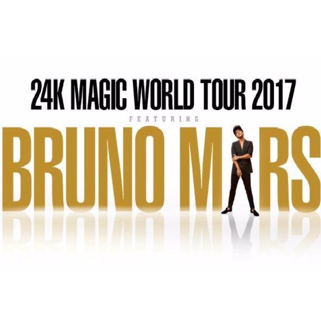 Bruno Mars 24K Magic World Tour 2018, Hobbies & Toys, Memorabilia