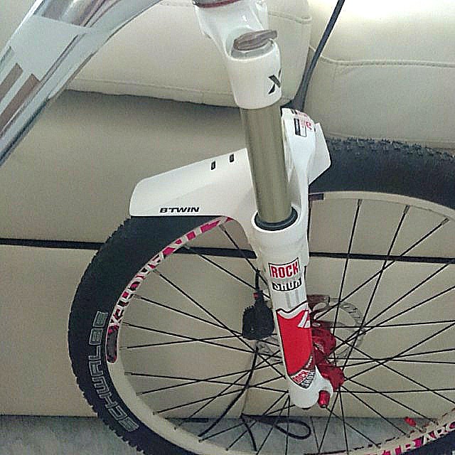 btwin cycle mudguard