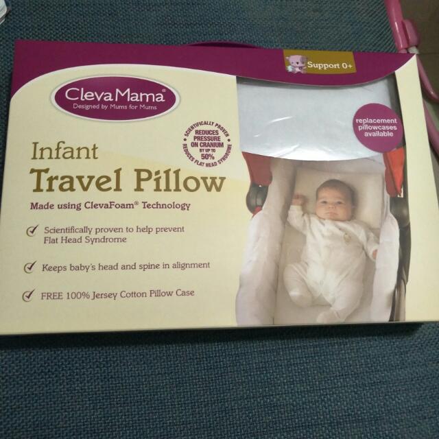 clevamama infant travel pillow