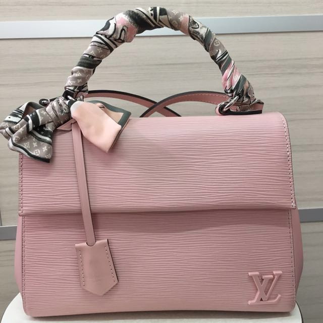 Fast deal Lv Cluny Bb Epi Rose Baller , Luxury, Bags & Wallets on Carousell