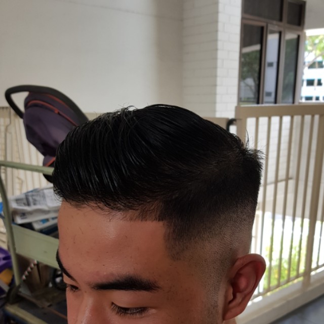 Free High/Low Fade Haircut, Beauty & Personal Care, Hair on Carousell