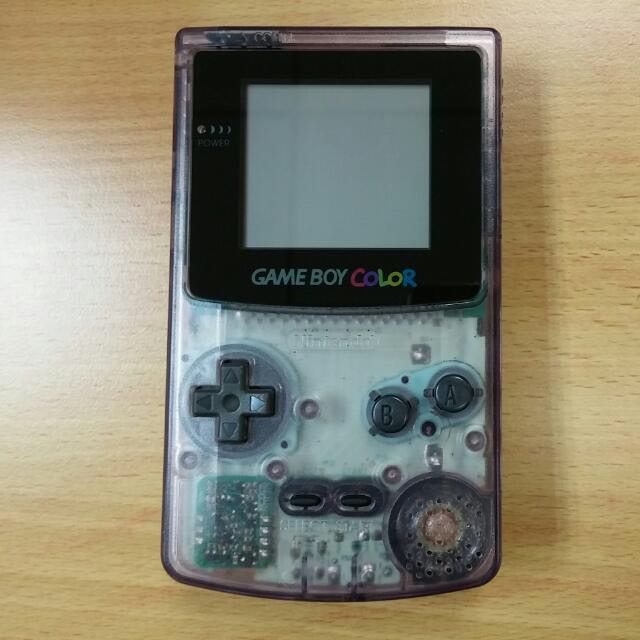 Gameboy Color Atomic Purple Toys Games Video Gaming