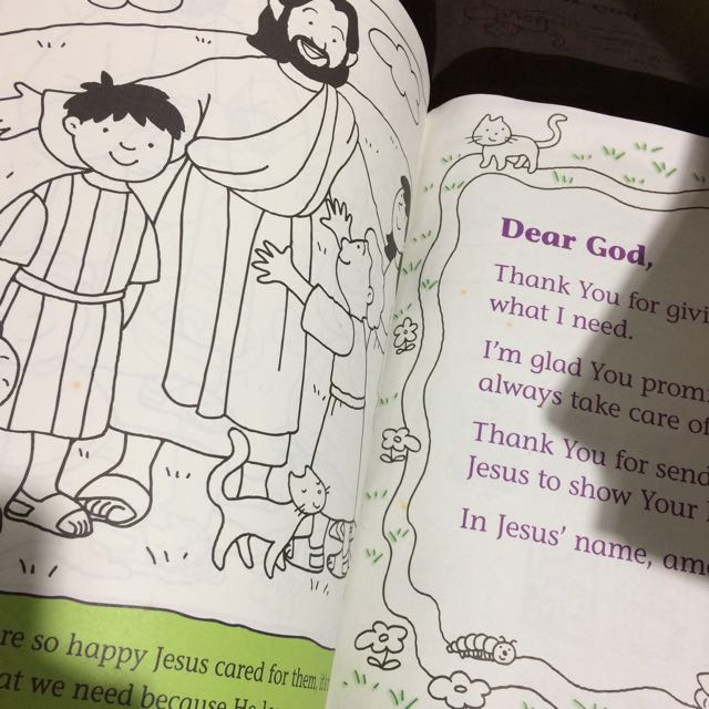 Jesus Takes Care of ME: A Read-to-ME Bible Story Coloring Book About ...