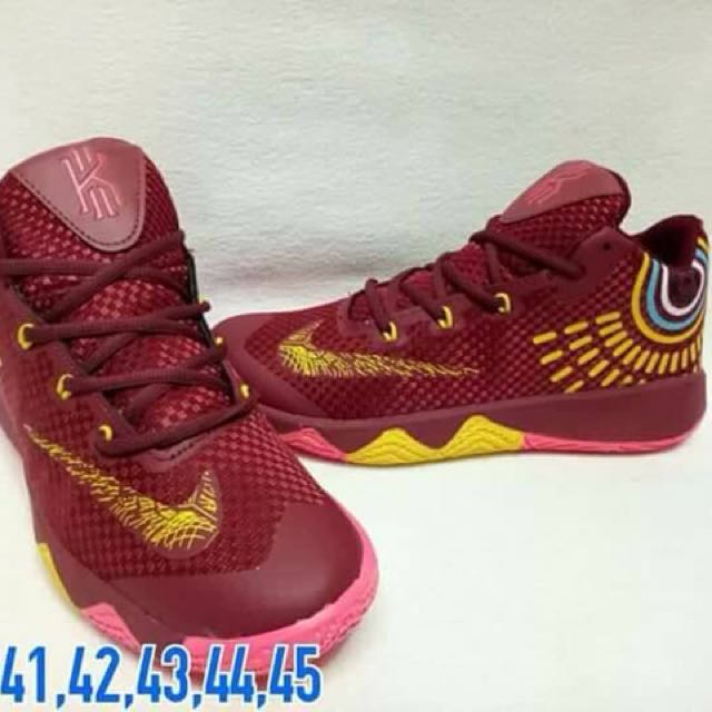 kyrie irving shoes maroon