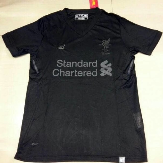 liverpool all black kit limited edition