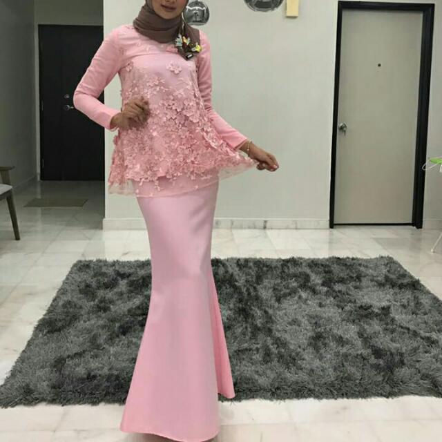 Peplum 3D Lace