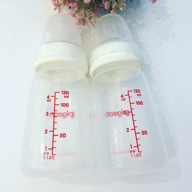 Pigeon Botol Susu Ukuran 120ml 2 Pieces Bayi Anak Perawatan Makanan Anak Di Carousell