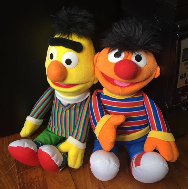 bert and ernie dolls walmart