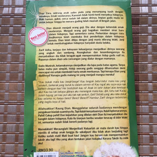Takdir Itu Milik Aku Malay Novel Hobbies Toys Books Magazines Fiction Non Fiction On Carousell