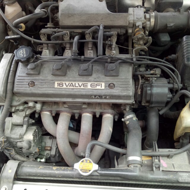 Toyota seg ae101 1.6 4AFE full set with gearbox, Auto 