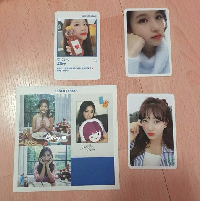 Twice Likey Photocard Hobbies Toys Memorabilia Collectibles K Wave On Carousell
