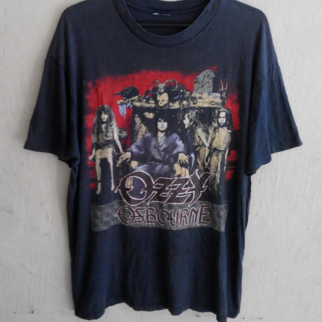 Ozzy Osbourne No Rest for the Wicked Men/'s T-Shirt Black