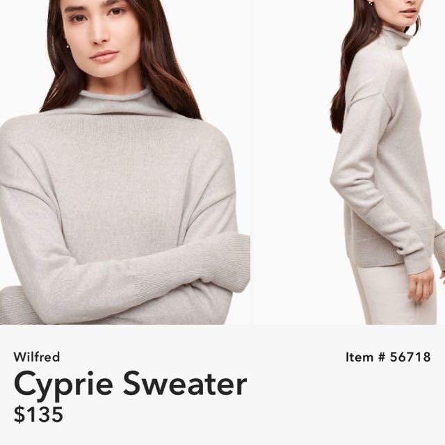 cyprie sweater aritzia