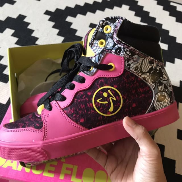 High top hotsell zumba shoes